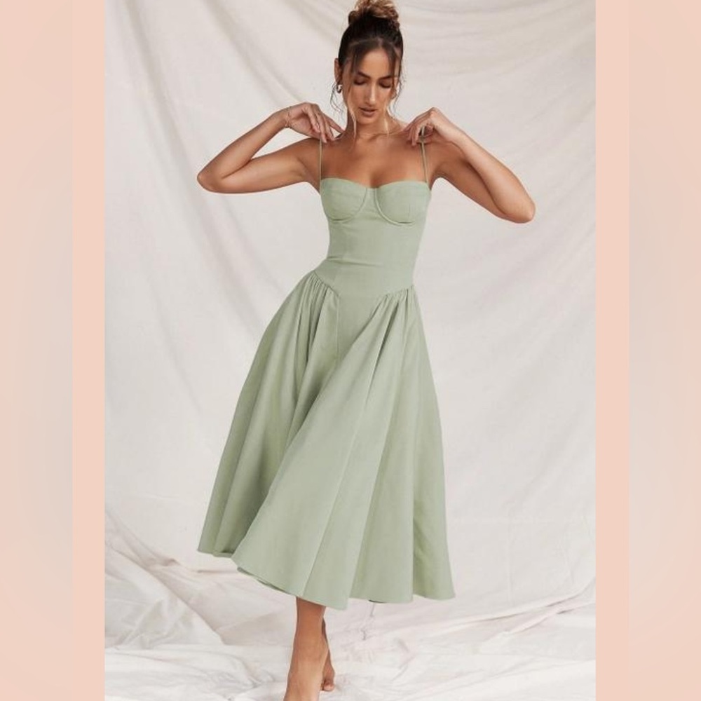 Green Midi Dress
